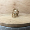 bague labyrinthe vermeil rose saphir prune lignes tracé collection femme