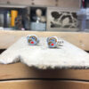 boutons de manchette jungle argent singe laque | 26 Passage, Créatrice de bijoux à Paris boutons de manchette collection le masculin jungle singe laque établi bijoux homme
