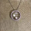 pendentif galaxie argent grenat rhodolite perles eau douce et quartz rose | 26 Passage, Créatrice de bijoux à Paris pendentif galaxie argent grenat rhodolite perles eau douce et quartz rose collection les perles