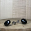 boutons de manchettes argent Onyx et agate grise | 26 Passage, Créatrice de bijoux à Paris boutons de manchettes vermeil et pierre fine collection les masculins