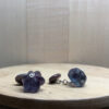 boutons de manchettes argent fluorite godron galet agate mousse | 26 Passage, Créatrice de bijoux à Paris boutons de manchettes vermeil et pierre fine collection les masculins