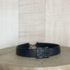 bracelet cuir marine motif vague argent noir | 26 Passage, Créatrice de bijoux à Paris bracelet cuir marine motif vague argent noir collection les masculin bracelet homme