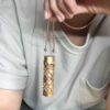 pendentif parfum vermeil diamants bruns collection les subtiles photo bijou porte